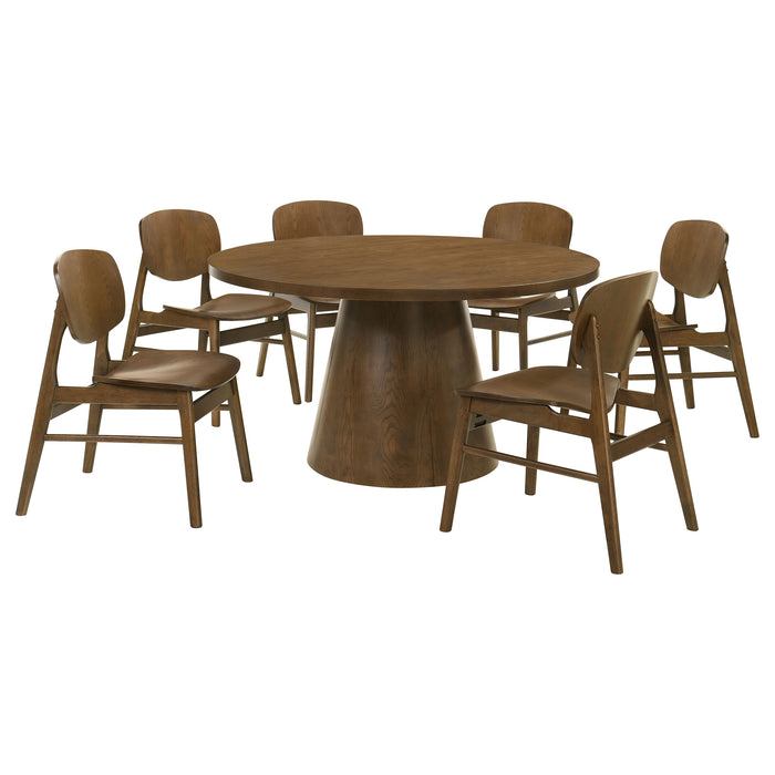 Coaster Dining Table 7 Pc Set (Tbl + 6*Chairs) 193830-S7