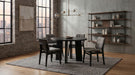 Strouse 5-piece Dining Set Grey and Black