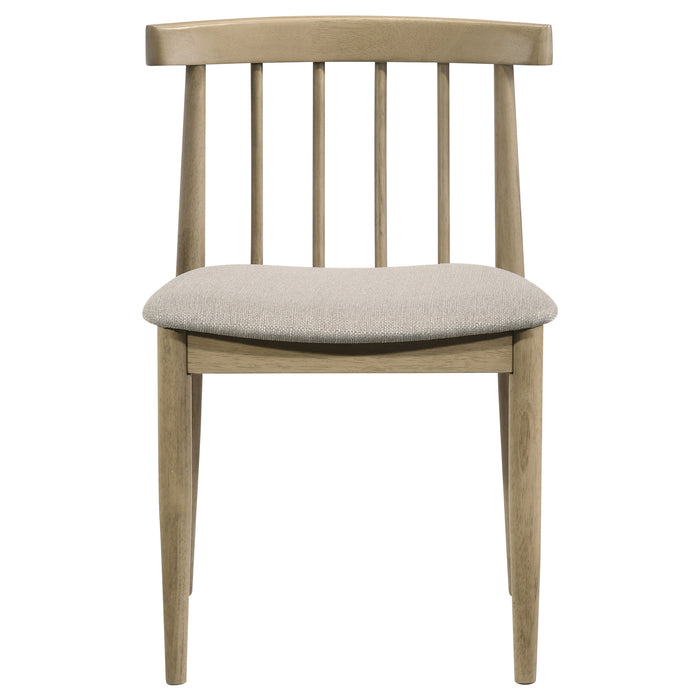 Strouse 5-piece Dining Set Wheat and Natural Oak