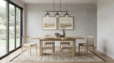 Mesa de comedor rectangular de madera Decker de 82 pulgadas, roble natural