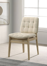 Cream Natural Oak (Set Of 2)
