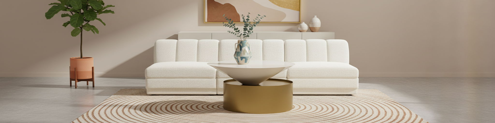 Damon Iron Coffee Table