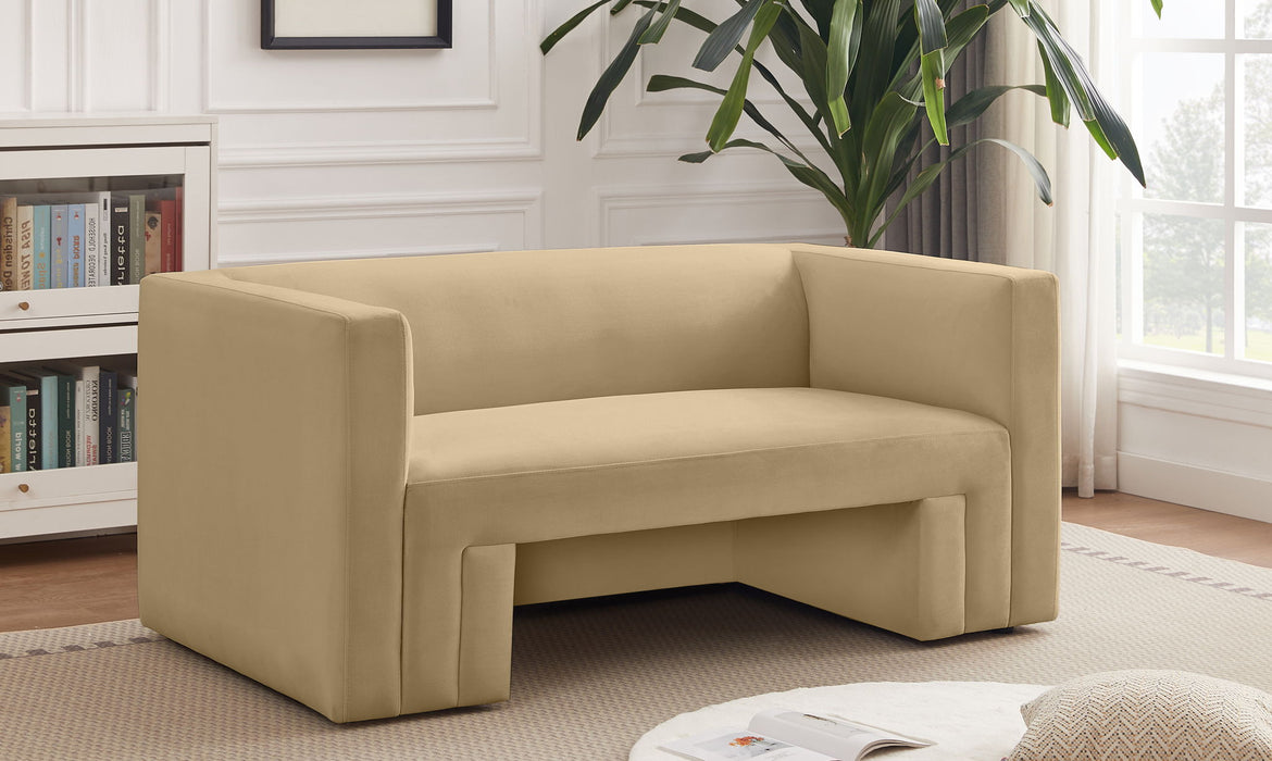 Henson 63" Velvet Upholstered Loveseat