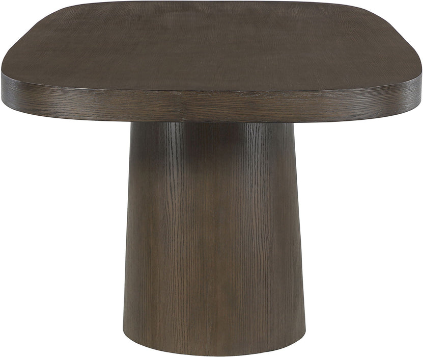 Woodhaven 96" / 120" / 144" Solid Wood And Oak Veneer Dining Table