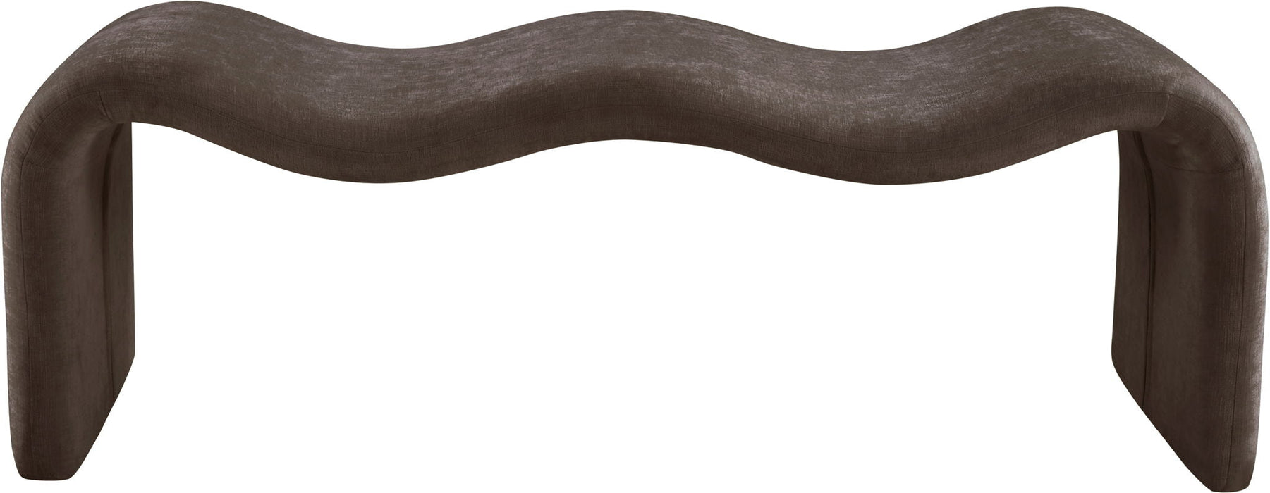 Willow Chenille Fabric Upholstered Bench