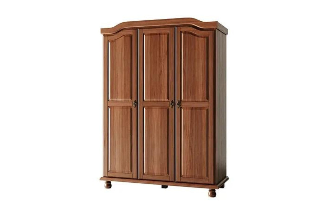 8103 - 100% Solid Wood Kyle 3-Door Wardrobe