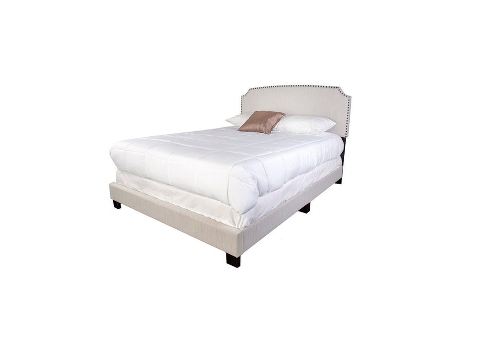 AMY UPHOLSTERED QUEEN BED IN A BOX 1604DS-105
