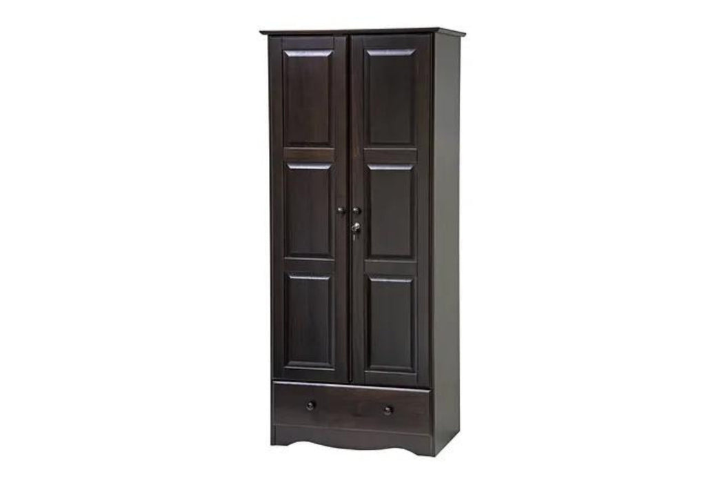 5643 100% Solid Wood Flexible Wardrobe With Optional Shelves