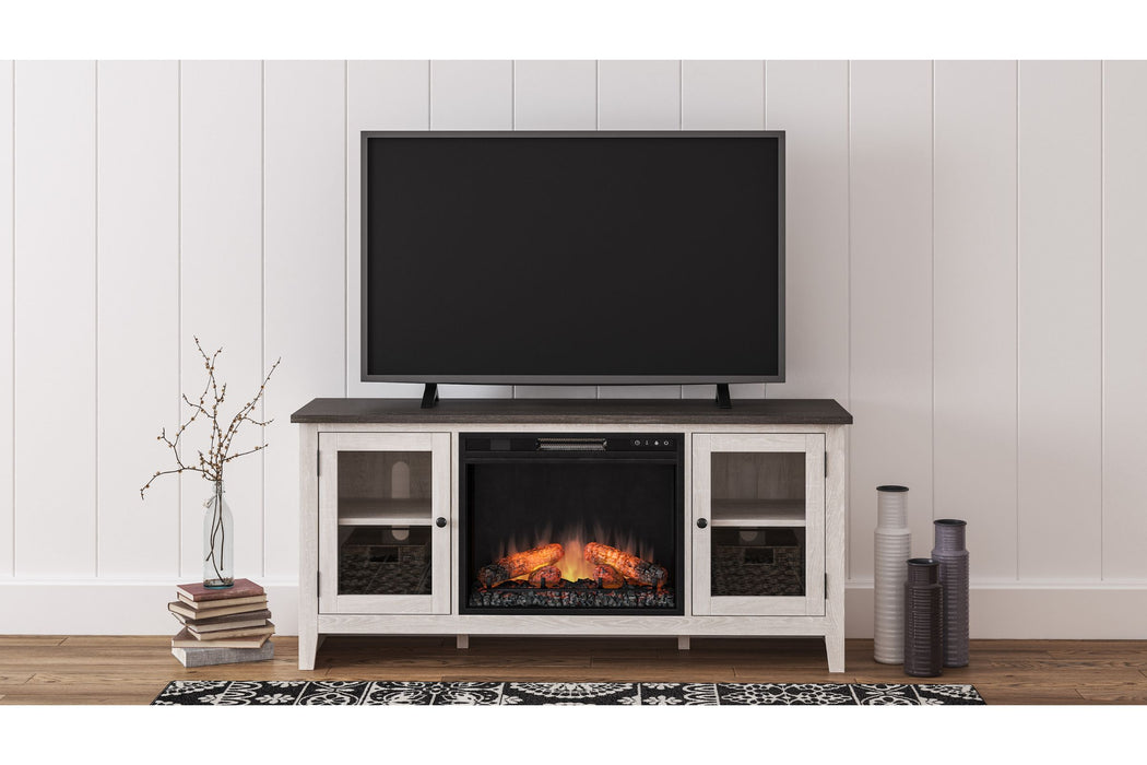 Dorrinson 60" TV Stand With Electric Fireplace