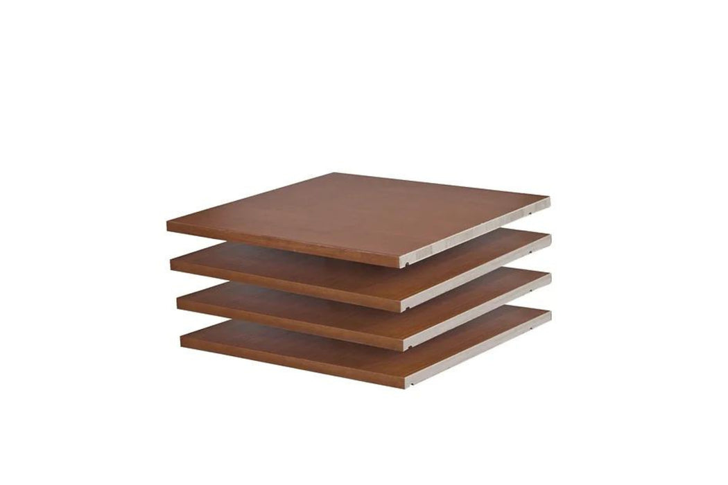 8006 - 100% Solid Wood Set of 4 Small Shelves ONLY for Kyle Wardrobes