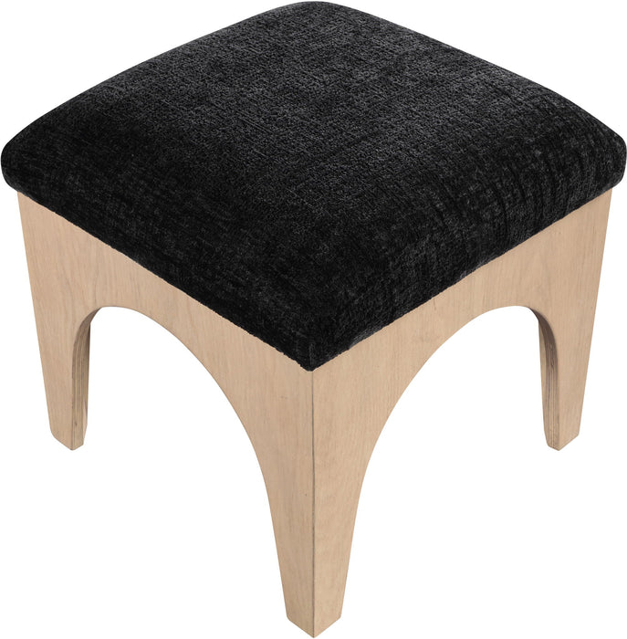 Lawson Chenille Fabric Upholstered Ottoman