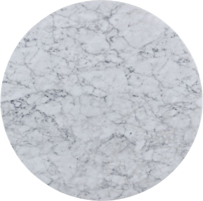 Omni 36" Faux Marble Coffee Table