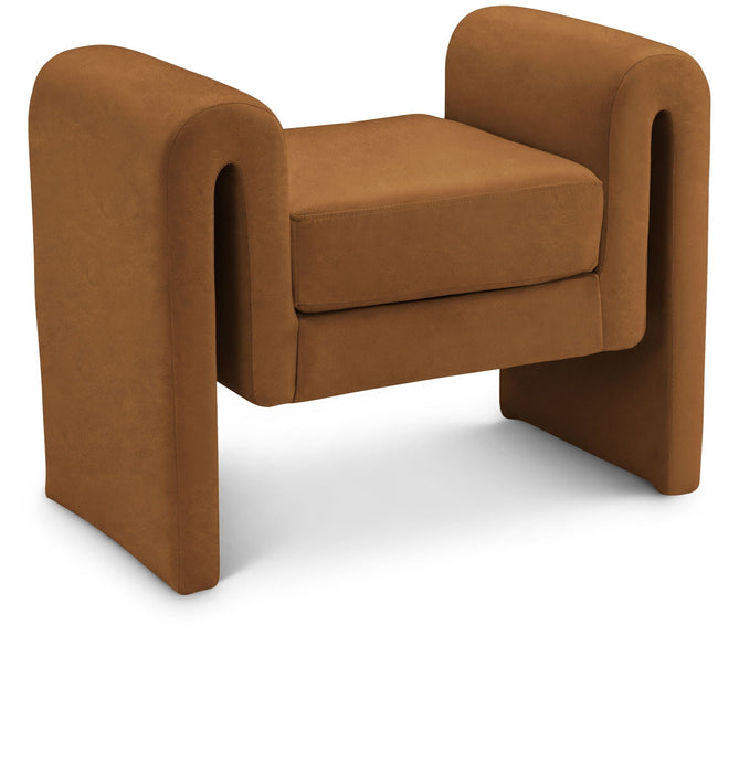 Sloan Velvet Upholstered 31.5" Bench