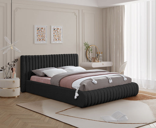Nash Boucle Fabric Upholstered Bed