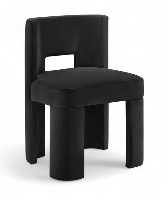 Zuno Velvet Performance Fabric Upholstered Dining Chair