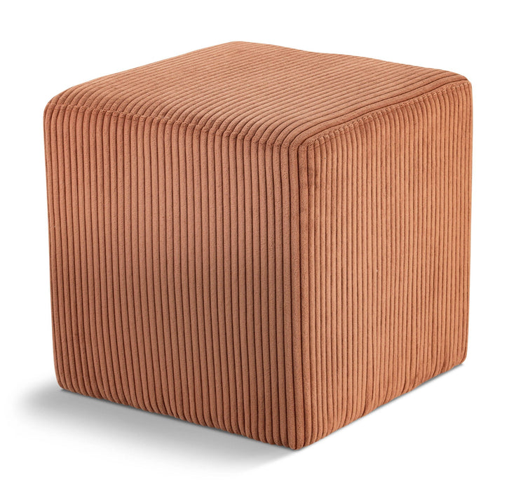 Roy Microsuede Fabric Upholstered Stool