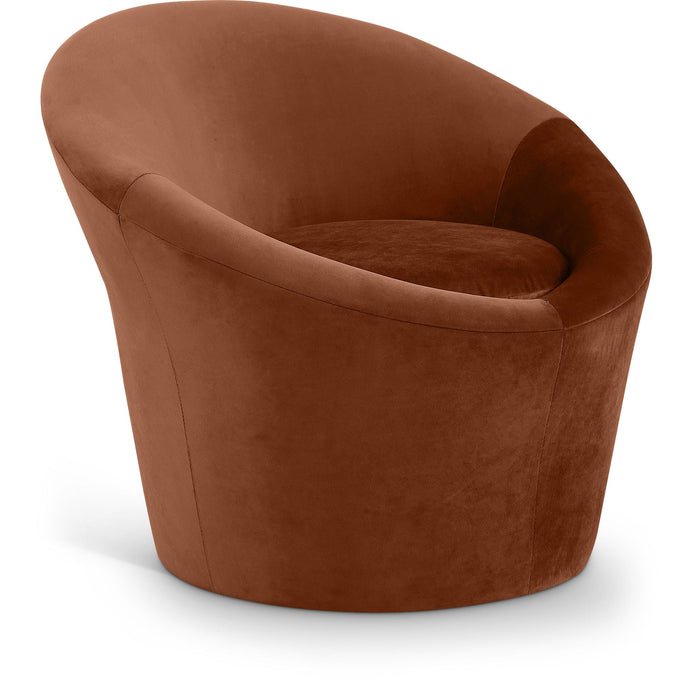 Tristan Velvet Upholstered Accent Chair