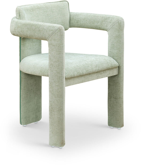 Brenda Chenille Fabric Upholstered Dining Chair
