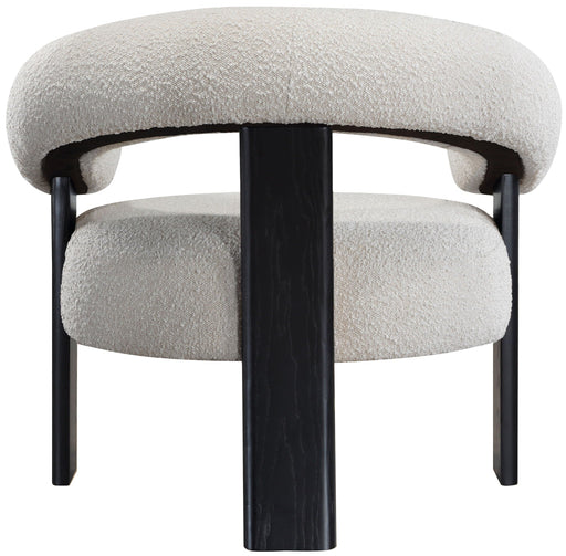 Winston Boucle Fabric Upholstered Accent Chair
