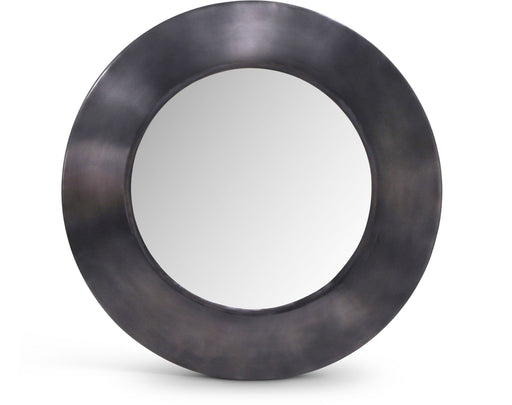 Sphere 30" W X 30" H Iron Frame Mirror