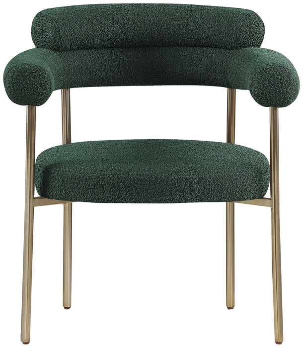Blake Boucle Fabric Upholstered Dining Chair