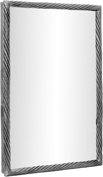 Avara 31" W X 47" H Iron Frame Mirror