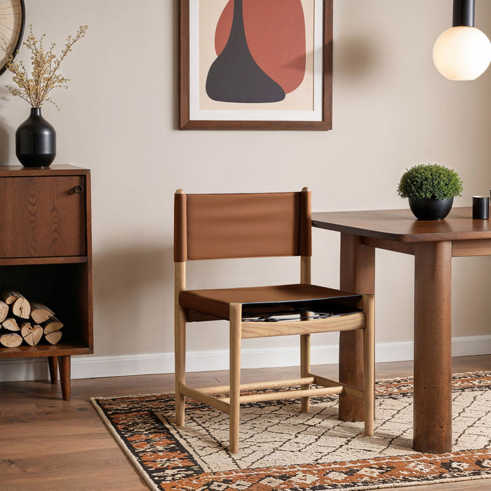 Rawlins Vegan Leather Upholstered Dining Chair