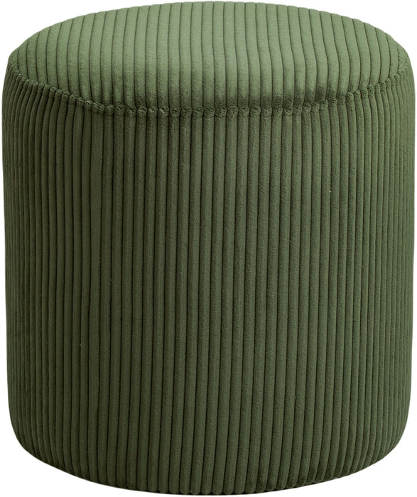 Roy Microsuede Fabric Upholstered Stool