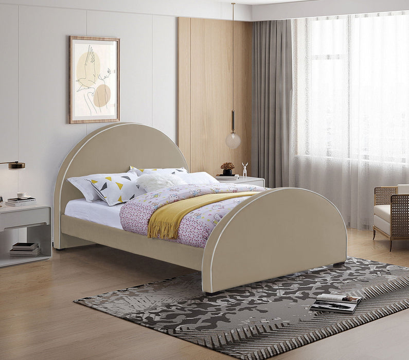Brody Velvet Upholstered Bed