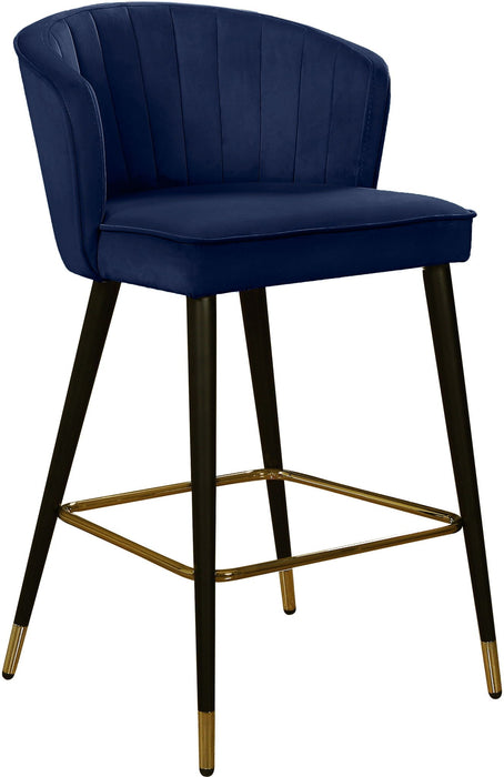 Cassie Velvet Upholstered Counter Stool
