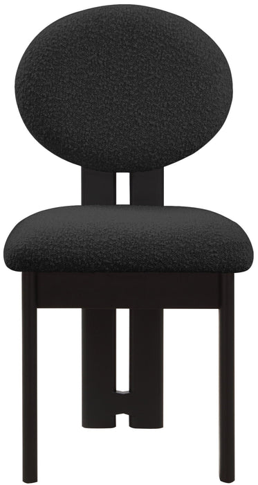 Napa Boucle Fabric Upholstered Dining Chair