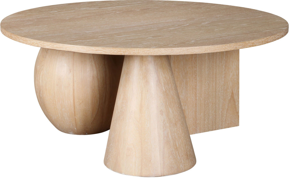 Revive Solid Wood And Oak Veneer Coffee Table