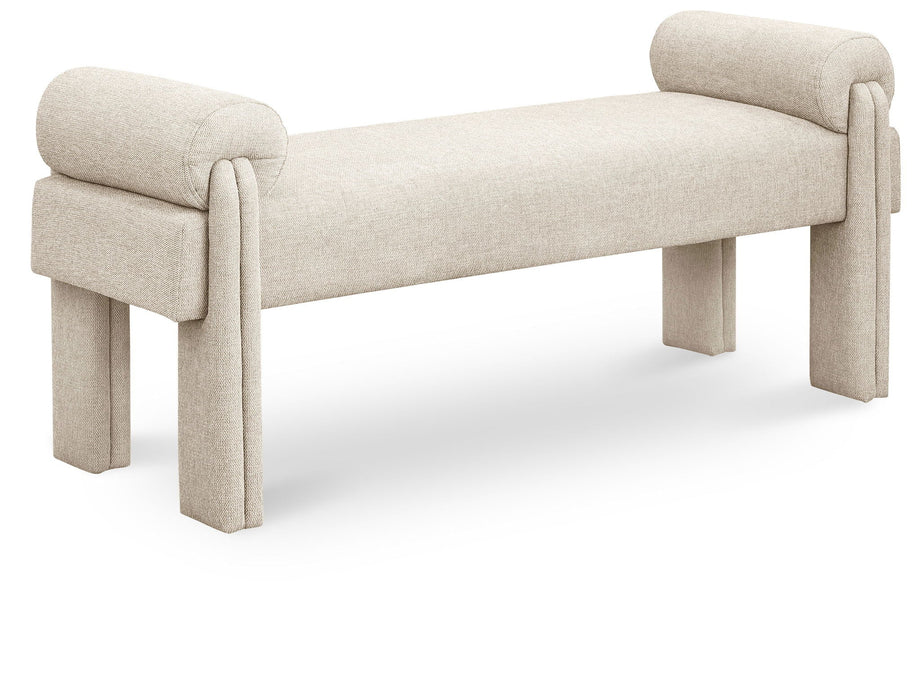 Stefano Fabric Upholstered Bench