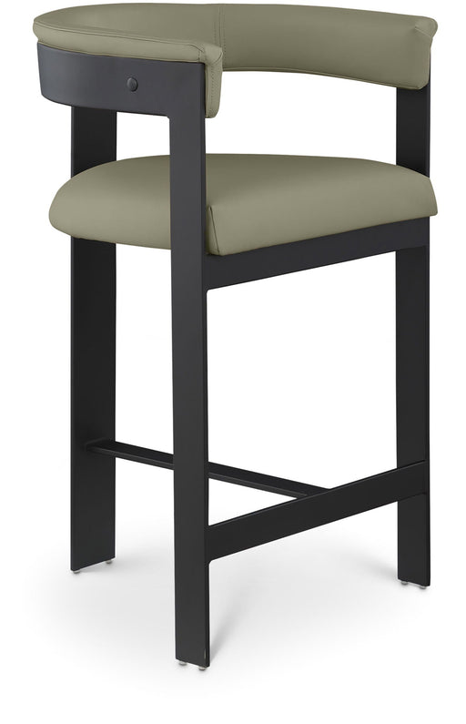 Romeo Vegan Leather Upholstered Counter Stool
