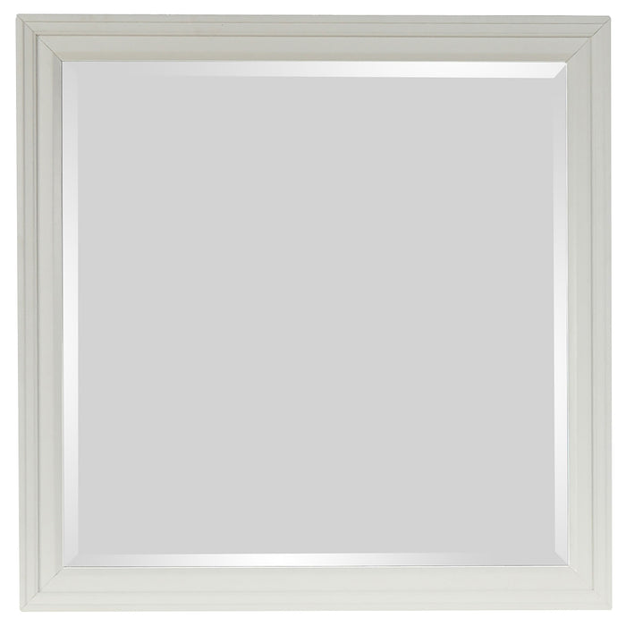 Juego de dormitorio Sandy Beach tamaño Eastern King de 5 piezas - blanco crema