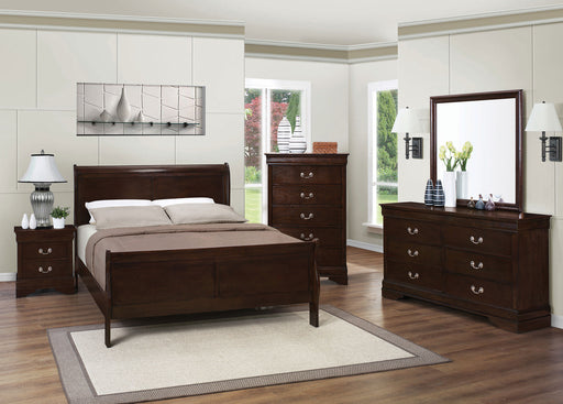 Coaster Louis Philippe 6-Piece Full Bedroom Set Cappuccino