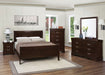 Coaster Louis Philippe 6-Piece Eastern King Bedroom Set Cappuccino