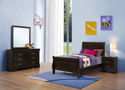 Coaster Louis Philippe 6-Piece Twin Bedroom Set Cappuccino