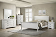 Coaster Louis Philippe 6-Piece Full Bedroom Set White