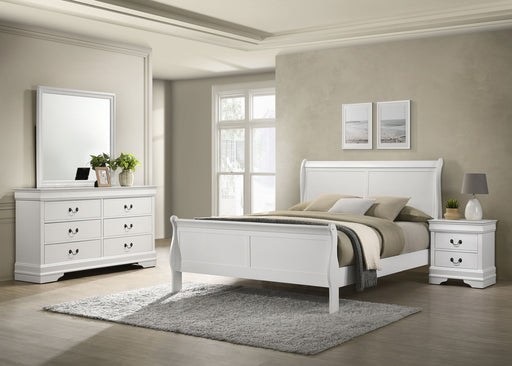 Coaster Louis Philippe 6-Piece Queen Bedroom Set White