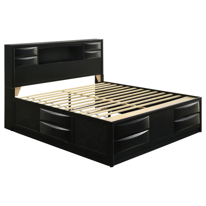 Briana 4-piece Bedroom Set Black