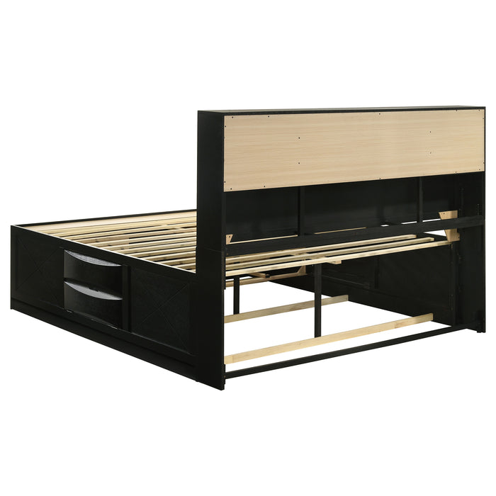 Briana 4-piece Bedroom Set Black