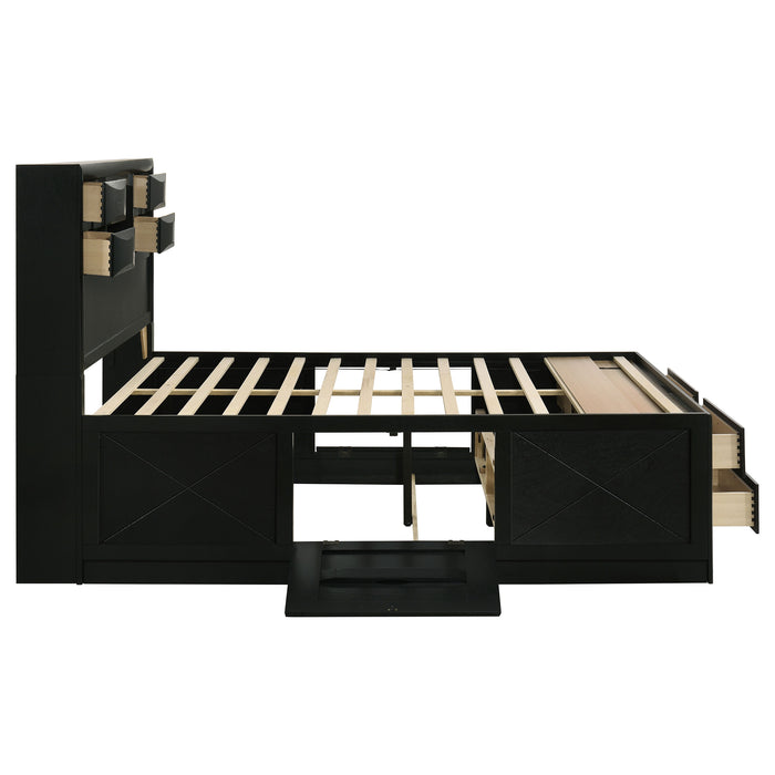 Briana 4-piece Bedroom Set Black