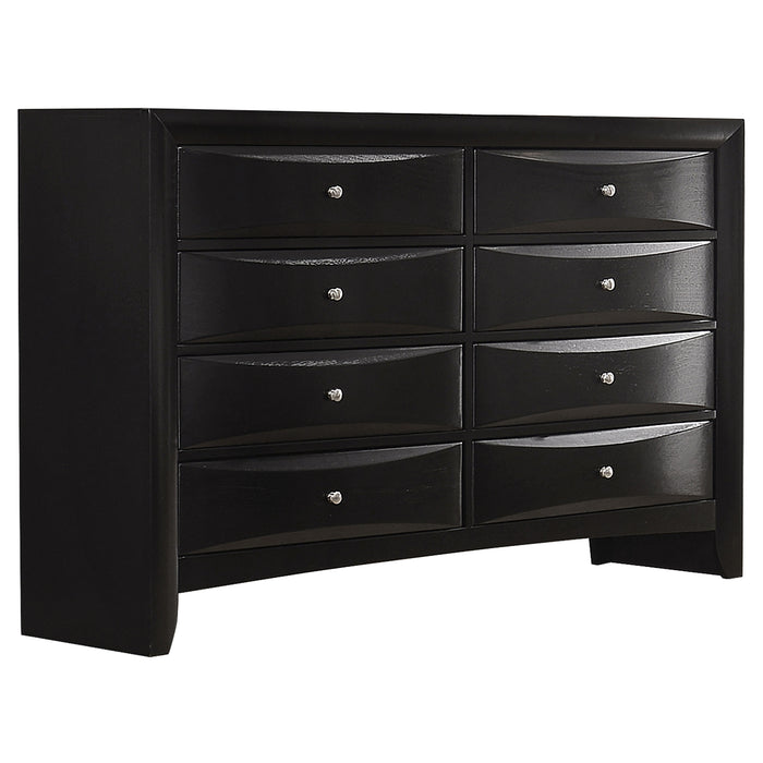 Briana 4-piece Bedroom Set Black