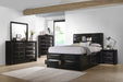 Briana 5-piece Eastern King Bedroom Set Black