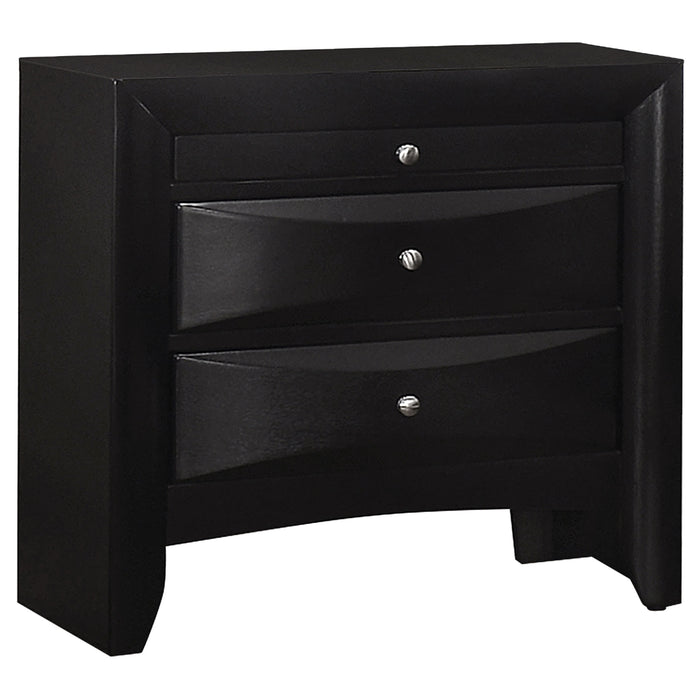 Briana 5-piece Bedroom Set Black