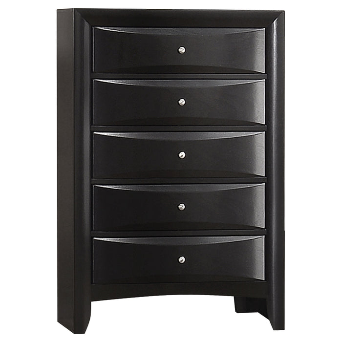 Briana 5-piece Bedroom Set Black