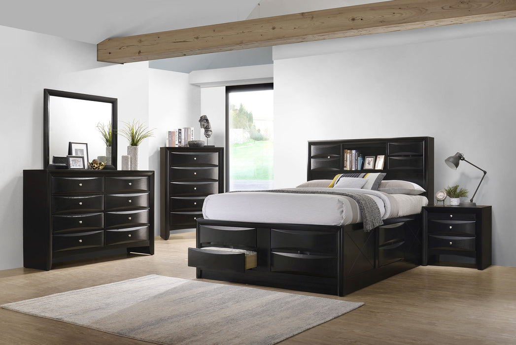 Briana 5-piece Bedroom Set Black