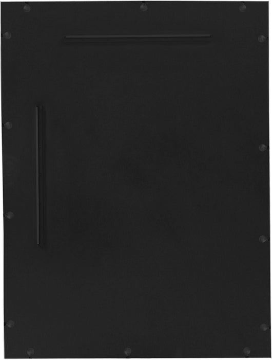 Hammer 48" W X 36" H Iron Frame Mirror