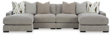 Aslan Court 4-Piece Sofa Pit Sectional - image 1